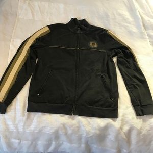 Guess‎ Men's Black Zip-Up